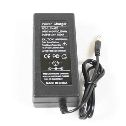 JYH-4202 Electric Scooter Battery r, 42V 2A Electric bike r for 36V Lithium Battery, e Bike r Adapter Replacement for M365 S1/2/3/4 S1/2/4(USA)