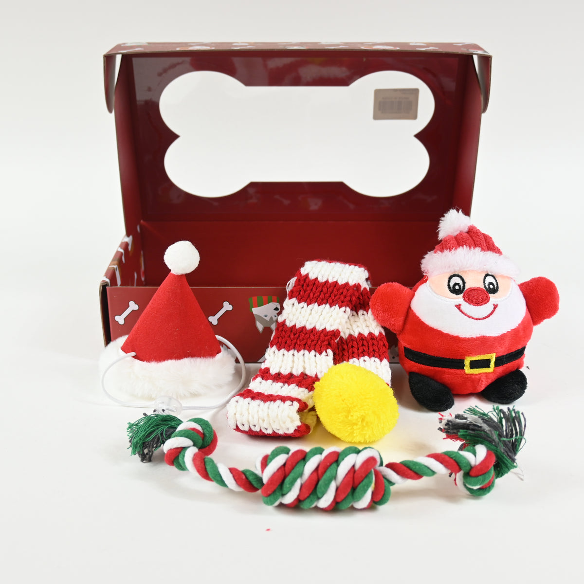 The Christmas Box- 4 piece dog toys