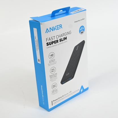 Anker PowerCore III Sense 10000mAh 20W USB-C Bank Black A1248H11-1 - Grade B