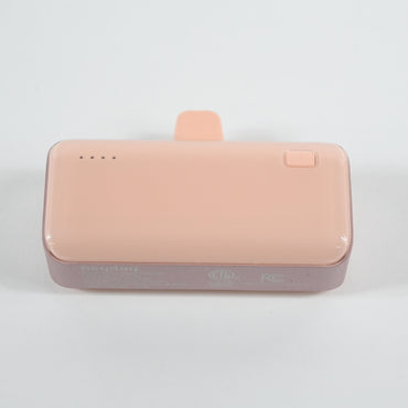 4200mAh Plug In Power Bank with USB-C Connector- heyday Peach - Grade A