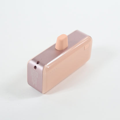 4200mAh Plug In Power Bank with USB-C Connector- heyday Peach - Grade A