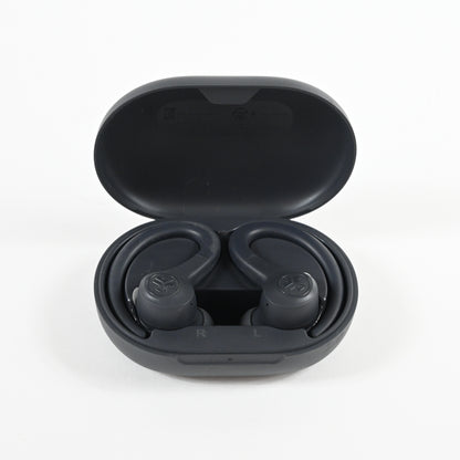 JLab Go Air Sport Bluetooth Wireless Workout Earbuds - Graphite/Black - Grade A