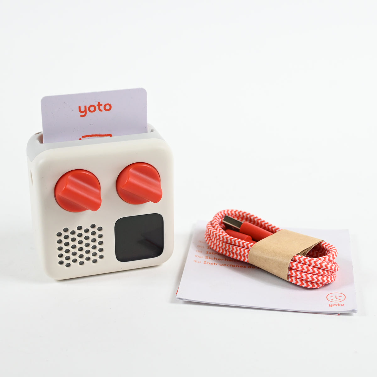 Yoto Mini + Make Your Own Card - Screen-Free Bluetooth Audio Player - Grade A