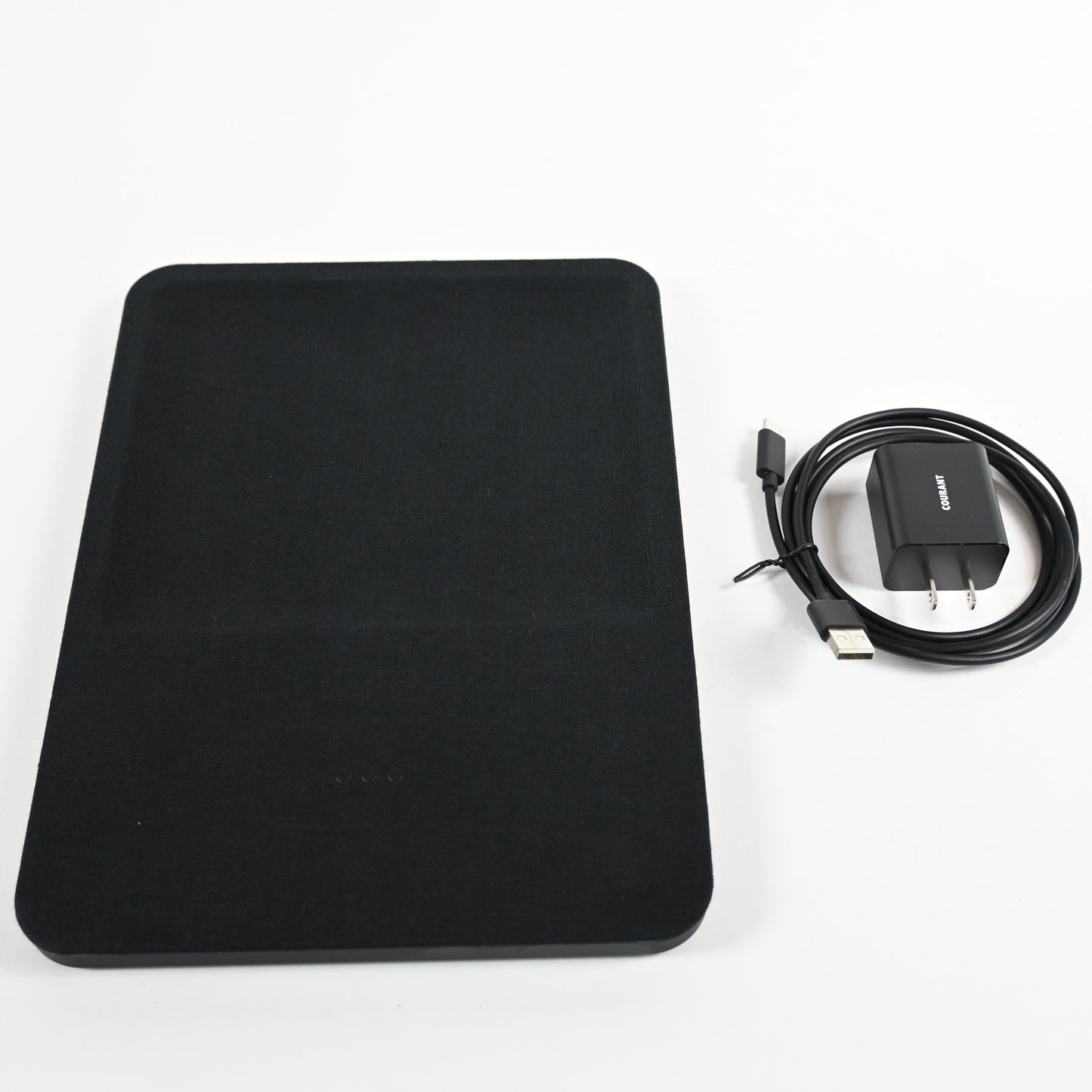 COURANT Catch:3 Belgian Linen Wireless Charging Station and Valet Tray - Grade A
