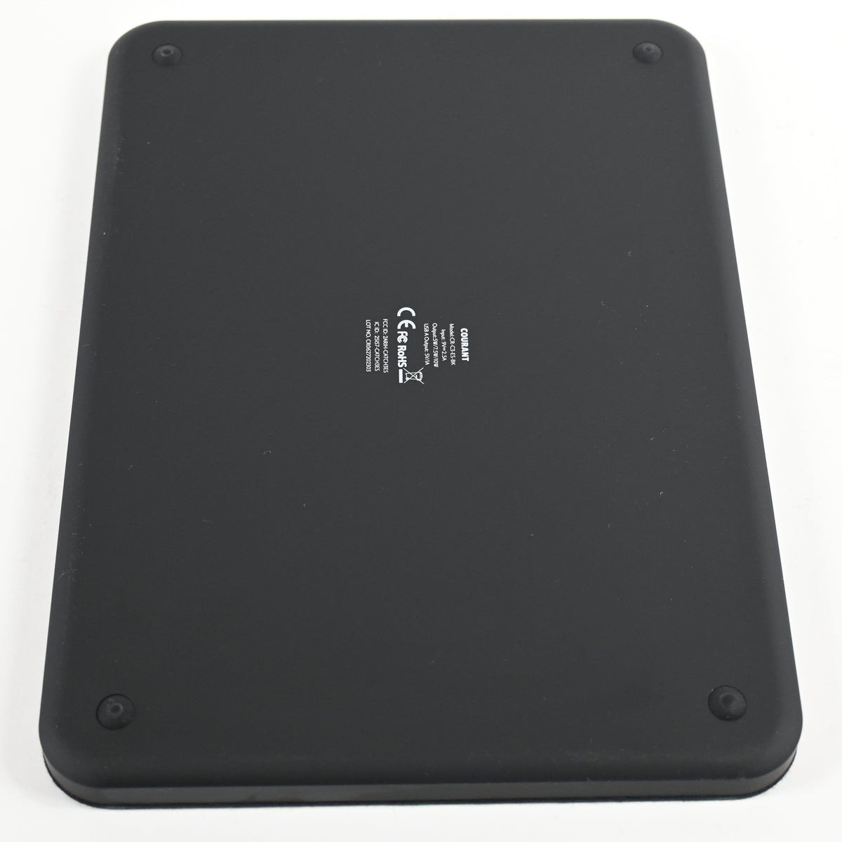 COURANT Catch:3 Belgian Linen Wireless Charging Station and Valet Tray - Grade A