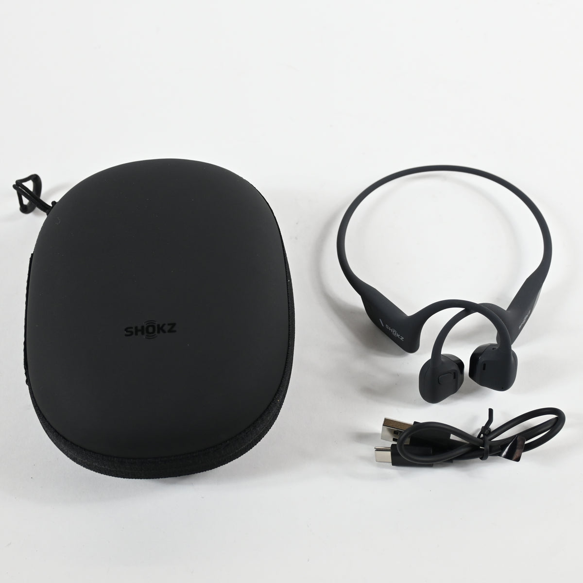 SHOKZ OpenRun Pro 2 Open-Ear Bone Sport Wireless Headphones Black - Open Box