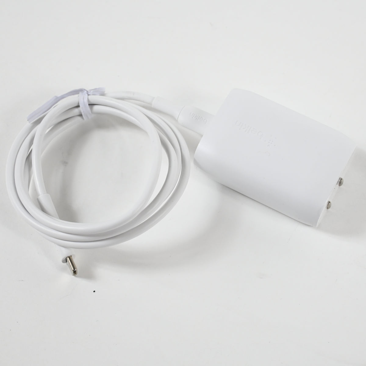 Belkin 30W USBC Charger Block w/ USB-C to C Cable Included - White - Open Box