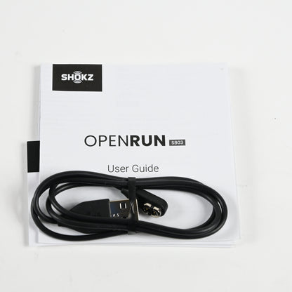 SHOKZ OpenRun MINI Wireless Bluetooth Sport Headphones Black - Open Box