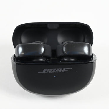 Bose Ultra Open Wireless Bluetooth Earbuds - Black In-Ear Headphones - Open Box