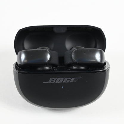 Bose Ultra Open Wireless Bluetooth Earbuds - Black In-Ear Headphones - Open Box