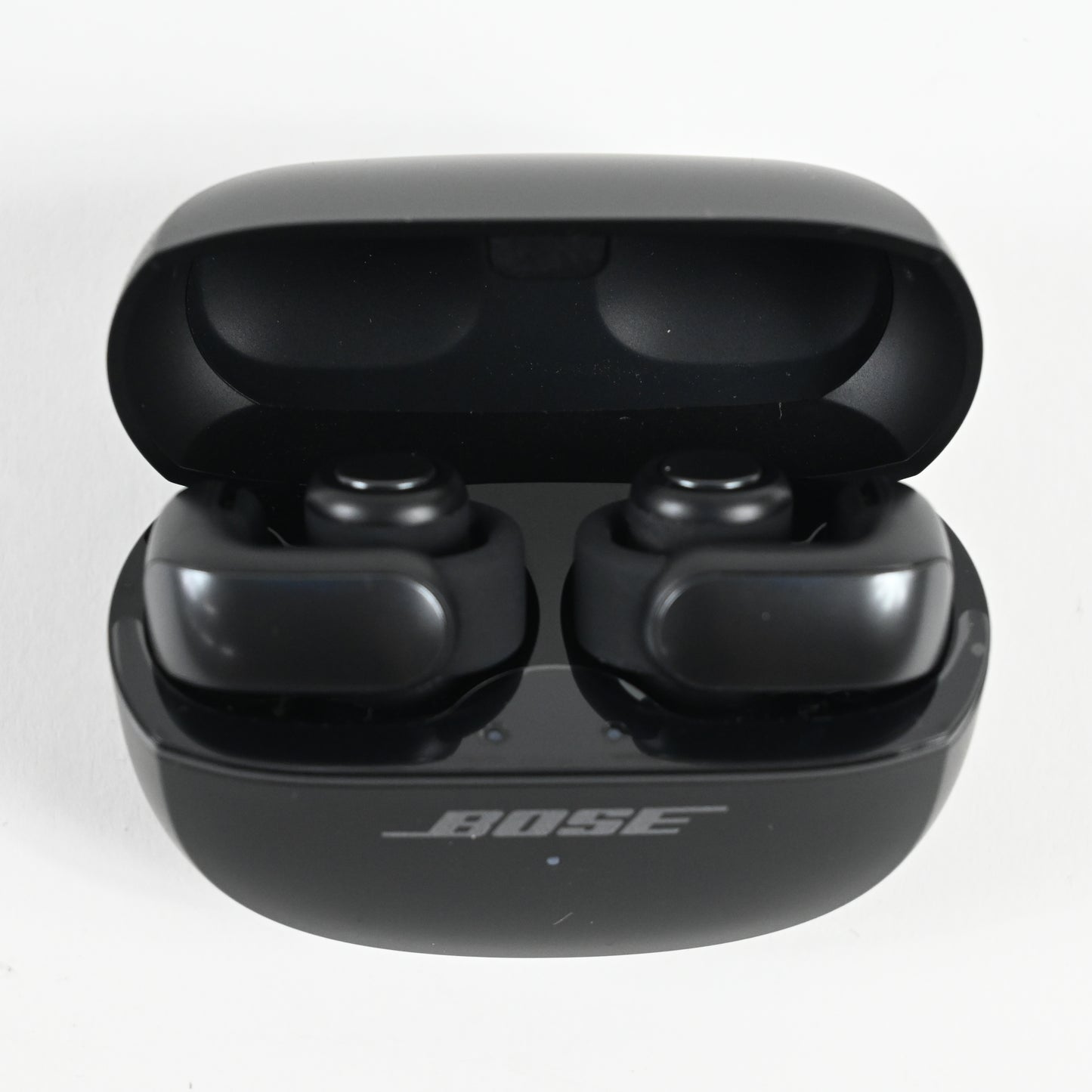 Bose Ultra Open Wireless Bluetooth Earbuds - Black In-Ear Headphones - Open Box