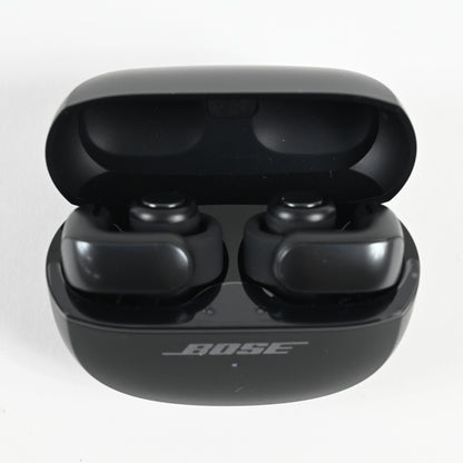 Bose Ultra Open Wireless Bluetooth Earbuds - Black In-Ear Headphones - Open Box