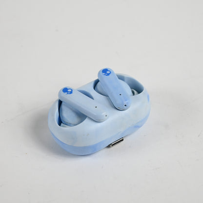Skullcandy EcoBuds Sustainable Wireless Bluetooth Earbuds - Glacier - Grade A