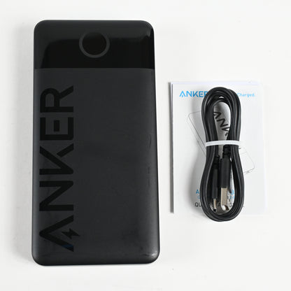 Anker PowerCore 326 20000mAh 15W USB-C Power Bank Black A1367H11-1 - Grade B