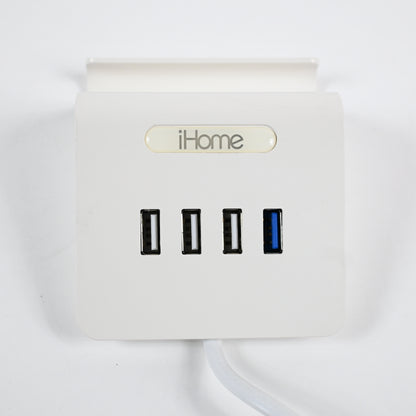 iHome Power Tower - 4 Port USB Charger Power Adapter - Open Box