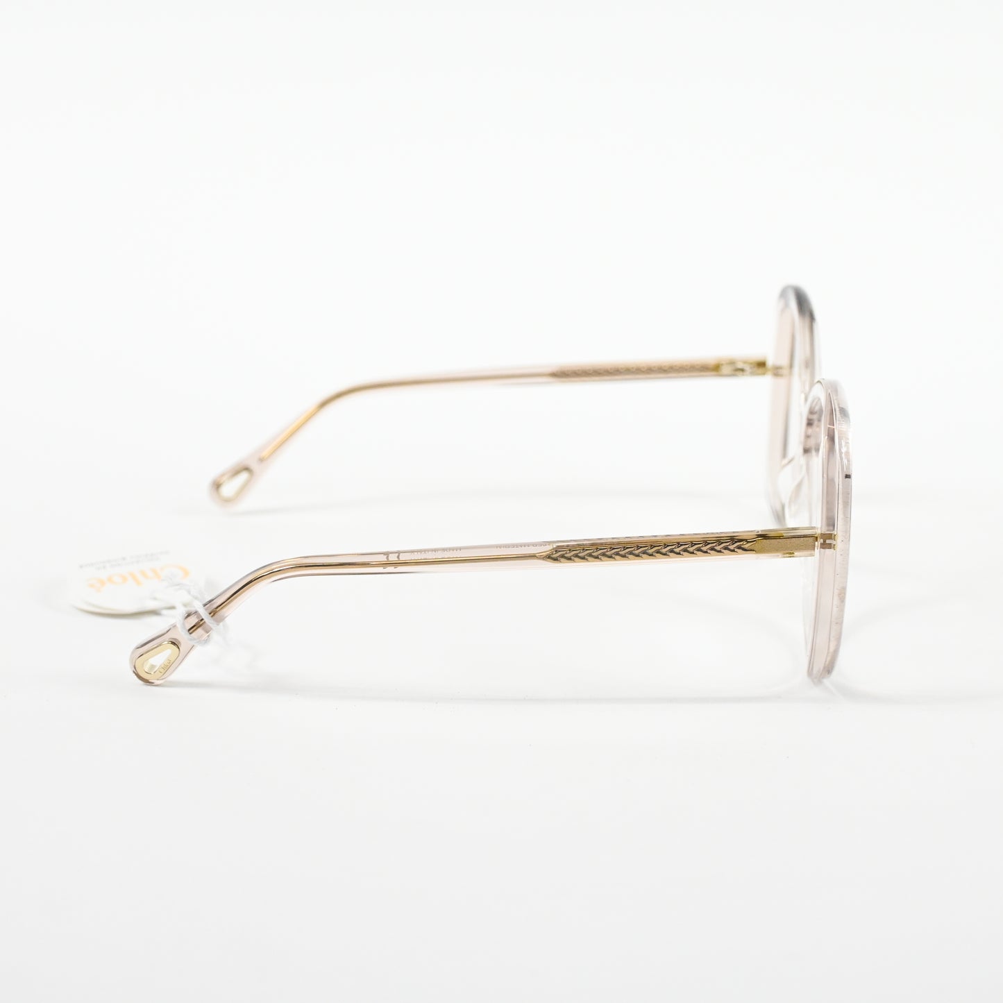 Chloe CH0011O 002 Womens Authentic Eyeglasses Clear Light Pink, 56-13mm - New
