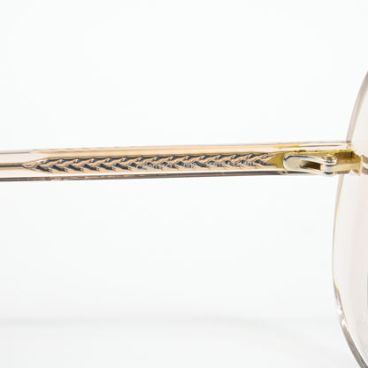 Chloe CH0011O 002 Womens Authentic Eyeglasses Clear Light Pink, 56-13mm - New