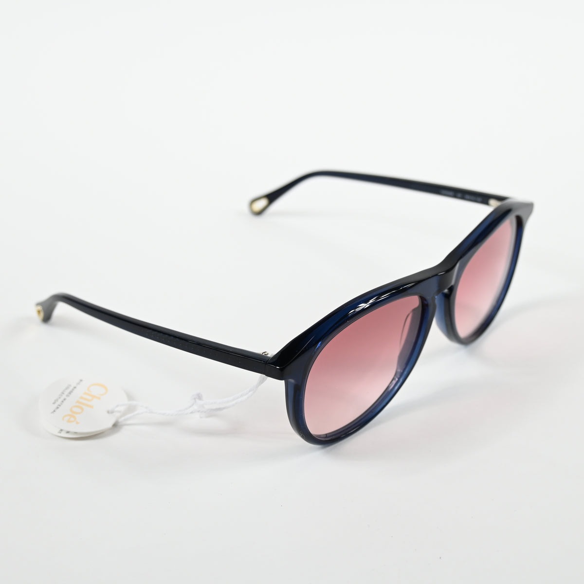 Chloe CH0009S 001 Womens Authentic Sunglasses Dark Blue, 56mm - New