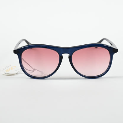 Chloe CH0009S 001 Womens Authentic Sunglasses Dark Blue, 56mm - New