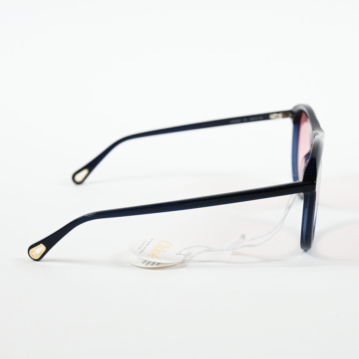 Chloe CH0009S 001 Womens Authentic Sunglasses Dark Blue, 56mm - New
