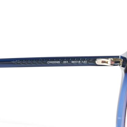 Chloe CH0009S 001 Womens Authentic Sunglasses Dark Blue, 56mm - New