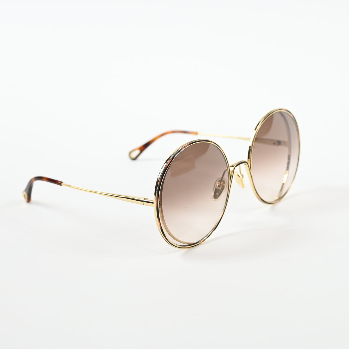 Chloe CH0037S 001 Womens Authentic Sunglasses Havana/Brown, 61mm - New