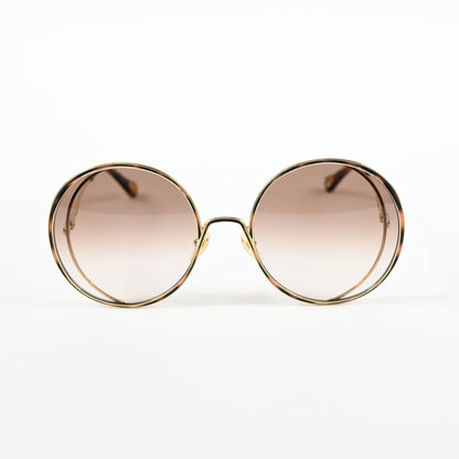 Chloe CH0037S 001 Womens Authentic Sunglasses Havana/Brown, 61mm - New