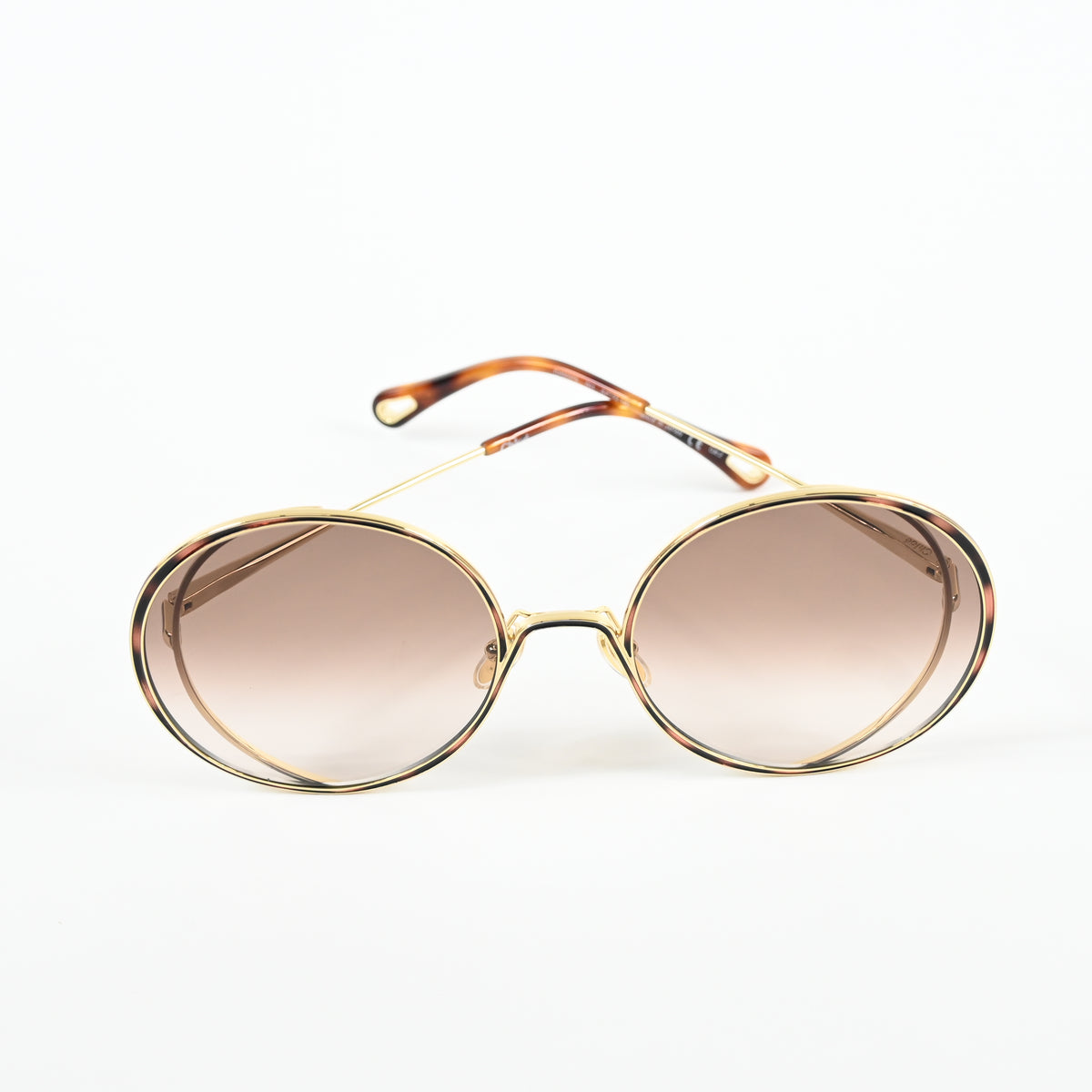 Chloe CH0037S 001 Womens Authentic Sunglasses Havana/Brown, 61mm - New
