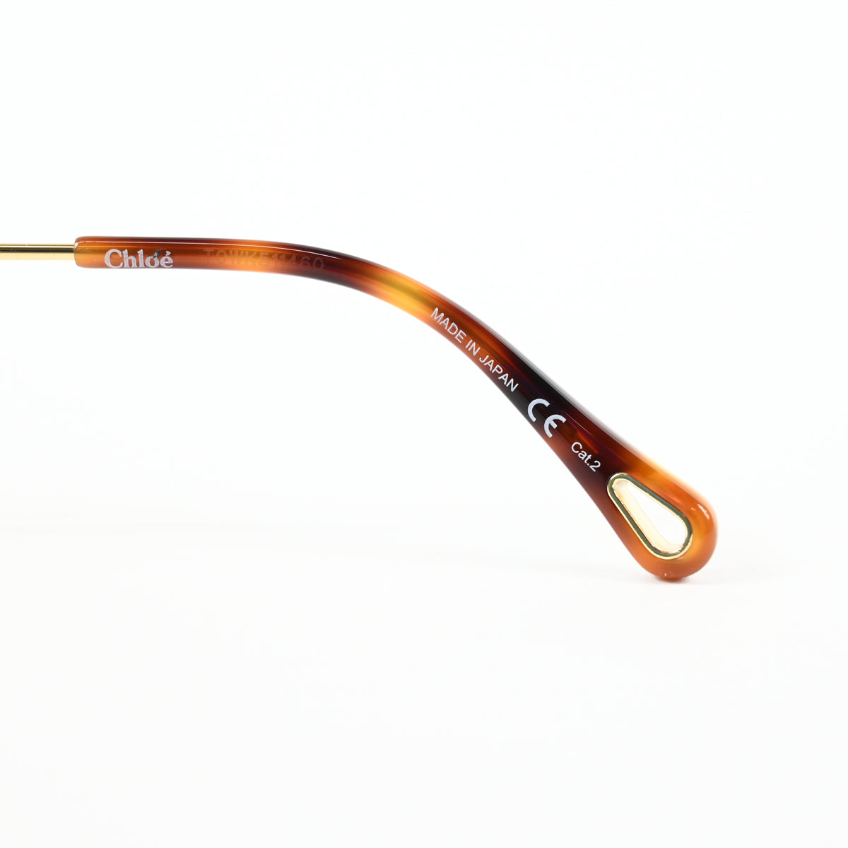 Chloe CH0037S 001 Womens Authentic Sunglasses Havana/Brown, 61mm - New