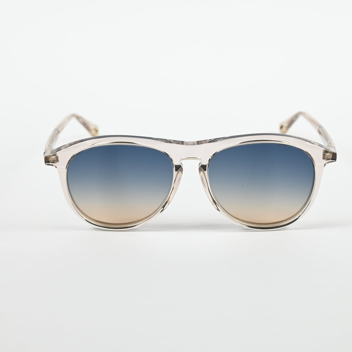 Chloe CH0009S 004 Womens Authentic Sunglasses Clear Light Pink, 56mm - New