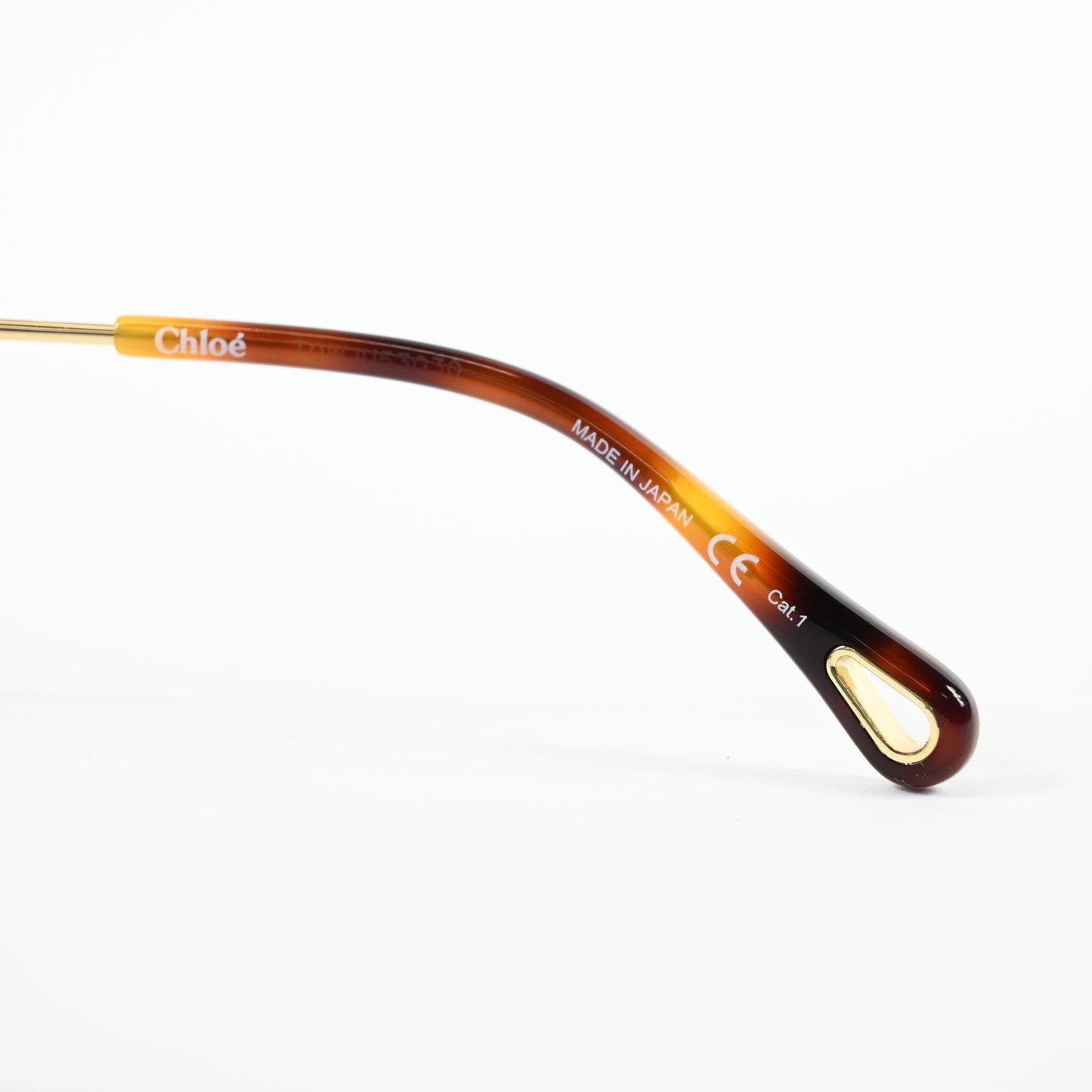 Chloe CH0037S 004 Womens Authentic Sunglasses Gold/Green, 61mm - New