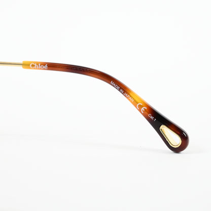 Chloe CH0037S 004 Womens Authentic Sunglasses Gold/Green, 61mm - New