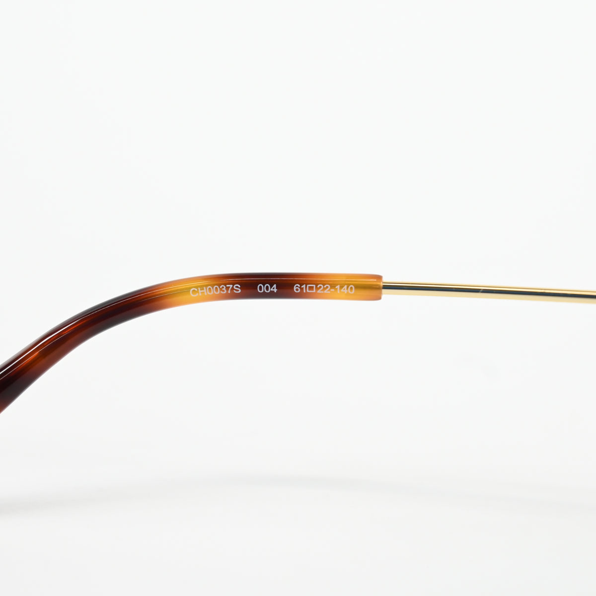 Chloe CH0037S 004 Womens Authentic Sunglasses Gold/Green, 61mm - New