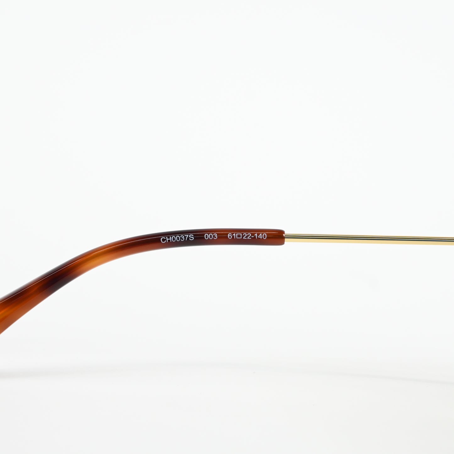 Chloe CH0037S 003 Mens Authentic Sunglasses Gold/Green, 61mm - New