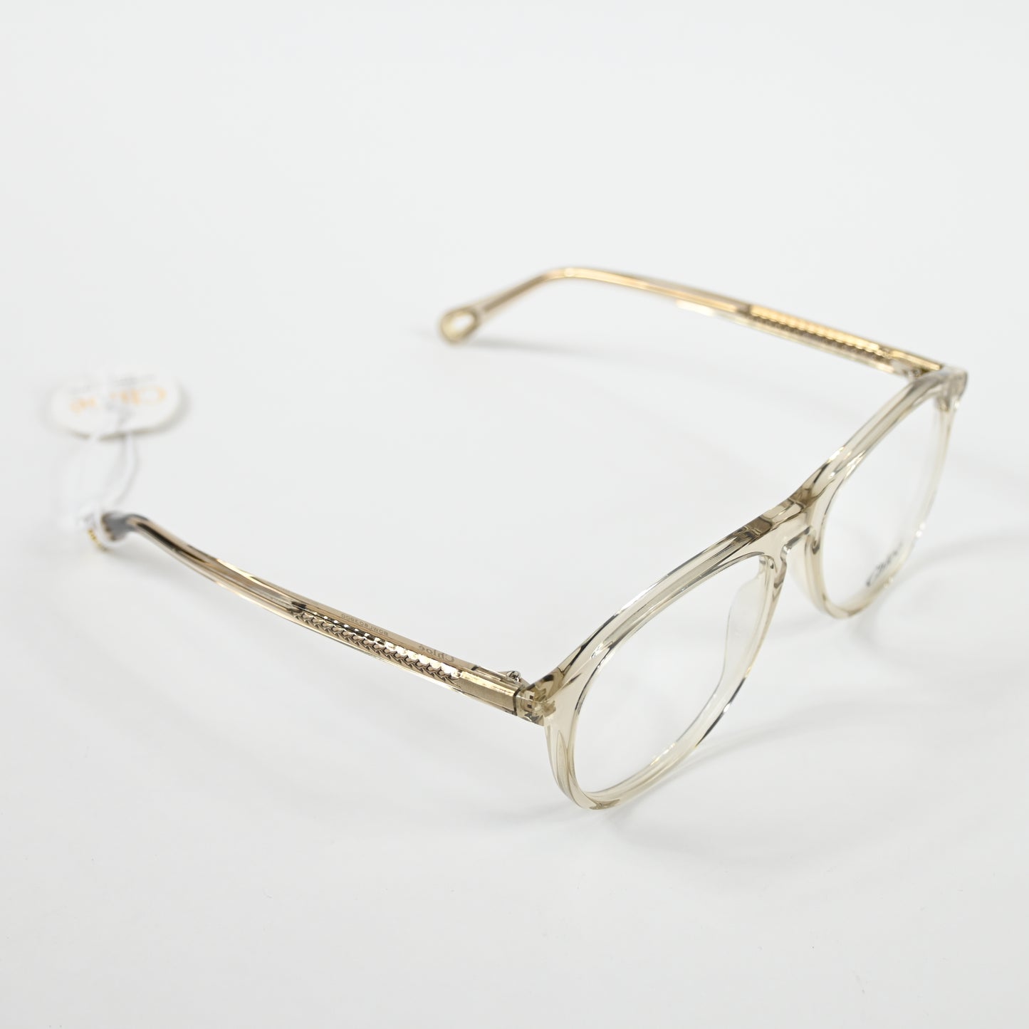 Chloe CH0010O 001 Womens Authentic Eyeglasses Clear Light Pink, 54-16mm - New