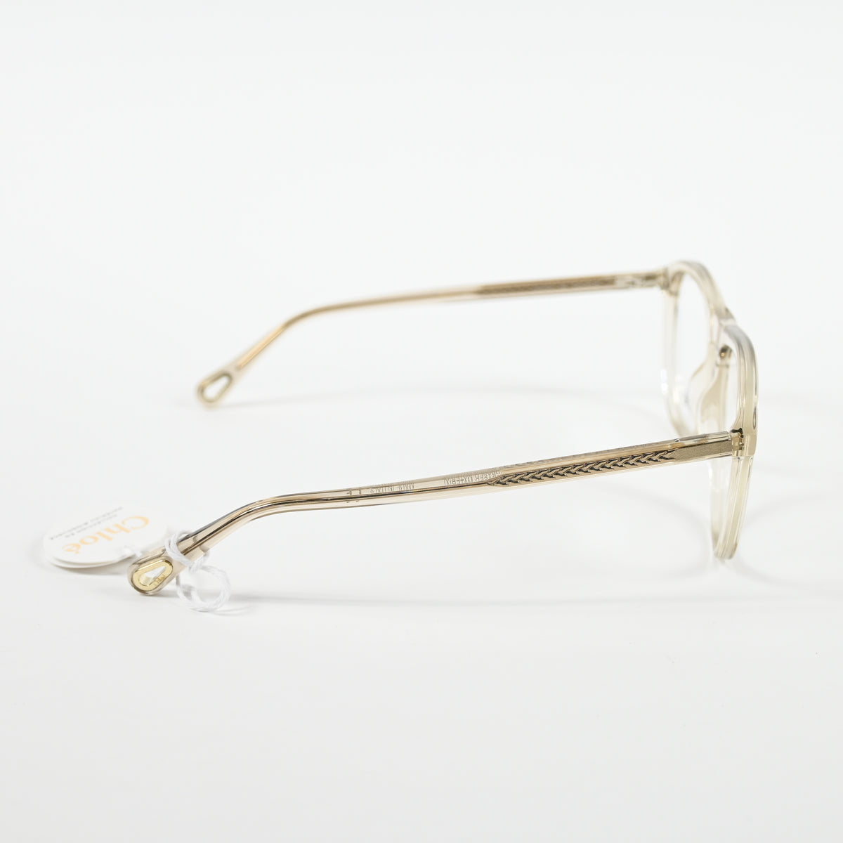 Chloe CH0010O 001 Womens Authentic Eyeglasses Clear Light Pink, 54-16mm - New
