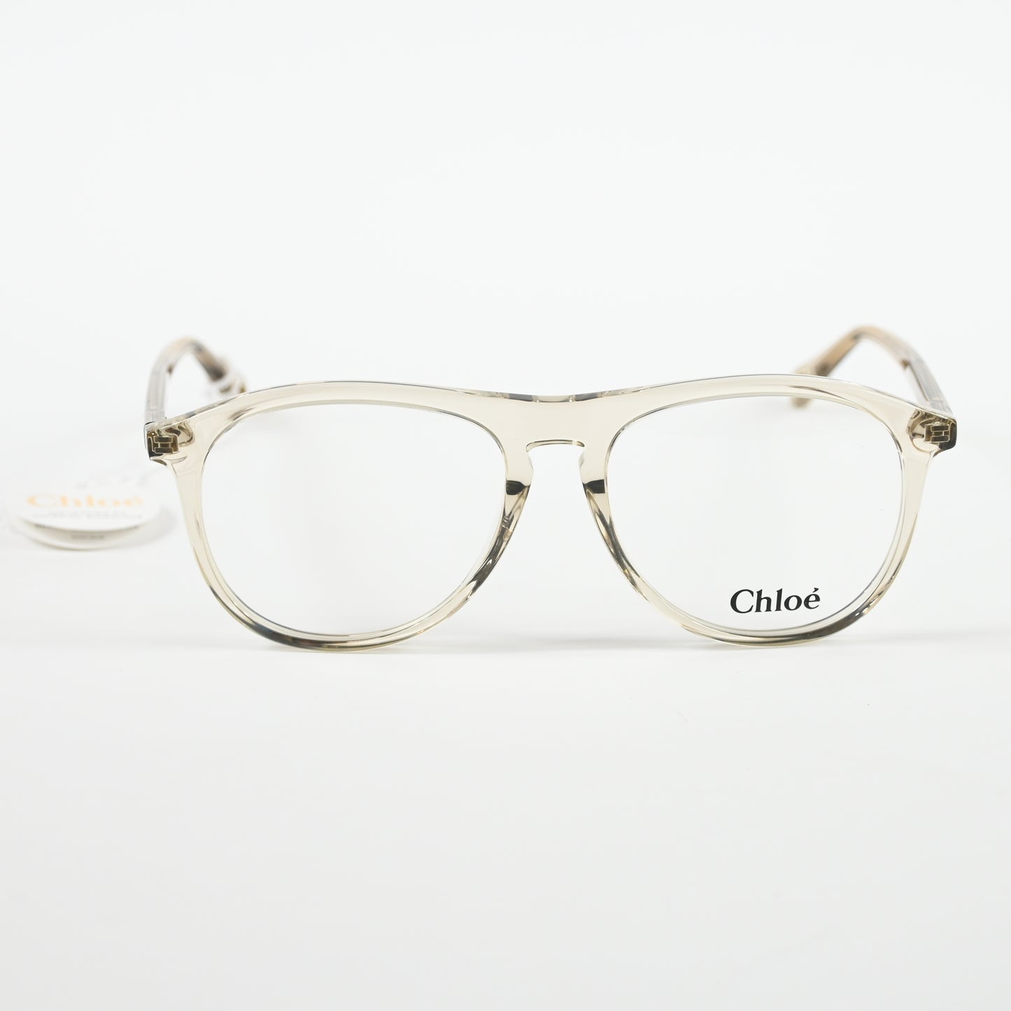 Chloe CH0010O 001 Womens Authentic Eyeglasses Clear Light Pink, 54-16mm - New