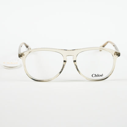 Chloe CH0010O 001 Womens Authentic Eyeglasses Clear Light Pink, 54-16mm - New