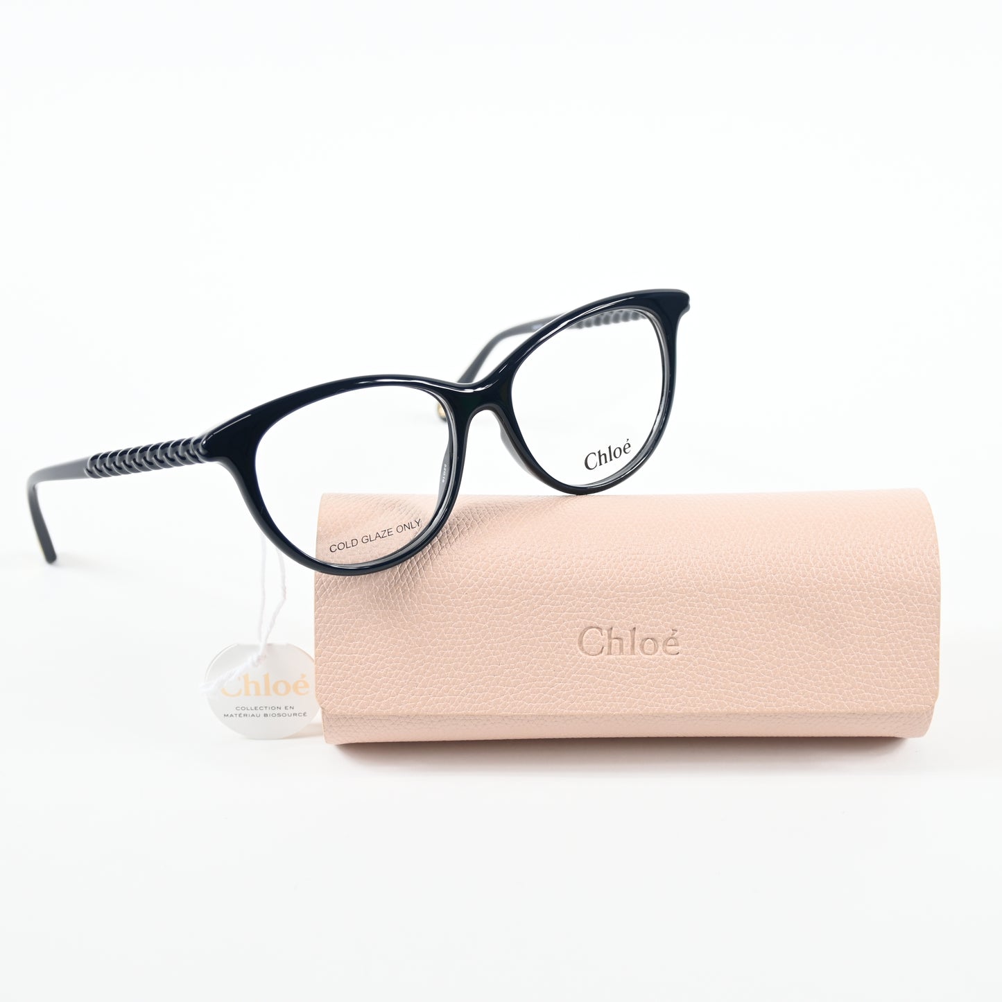 Chloe CH0005O 008 Mens Authentic Eyeglasses Dark Blue, 52-16mm - New