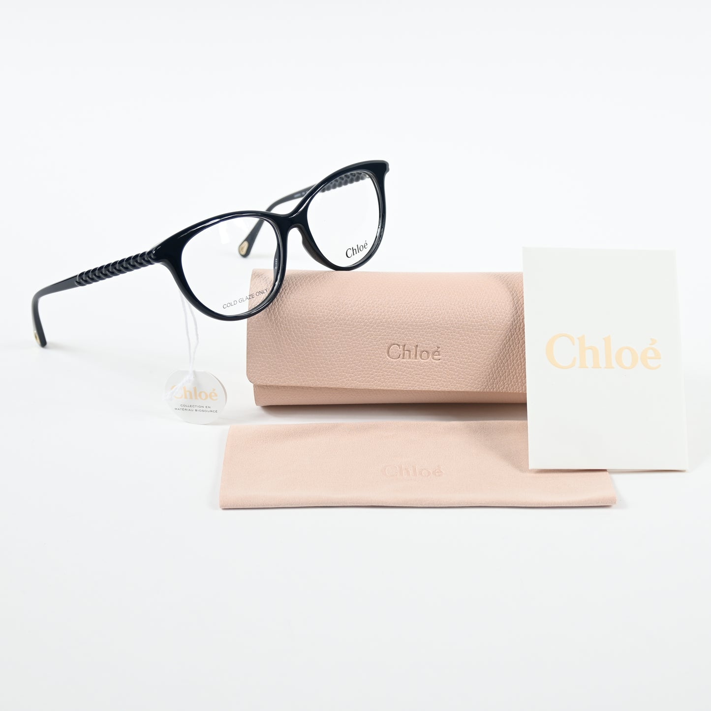 Chloe CH0005O 008 Mens Authentic Eyeglasses Dark Blue, 52-16mm - New