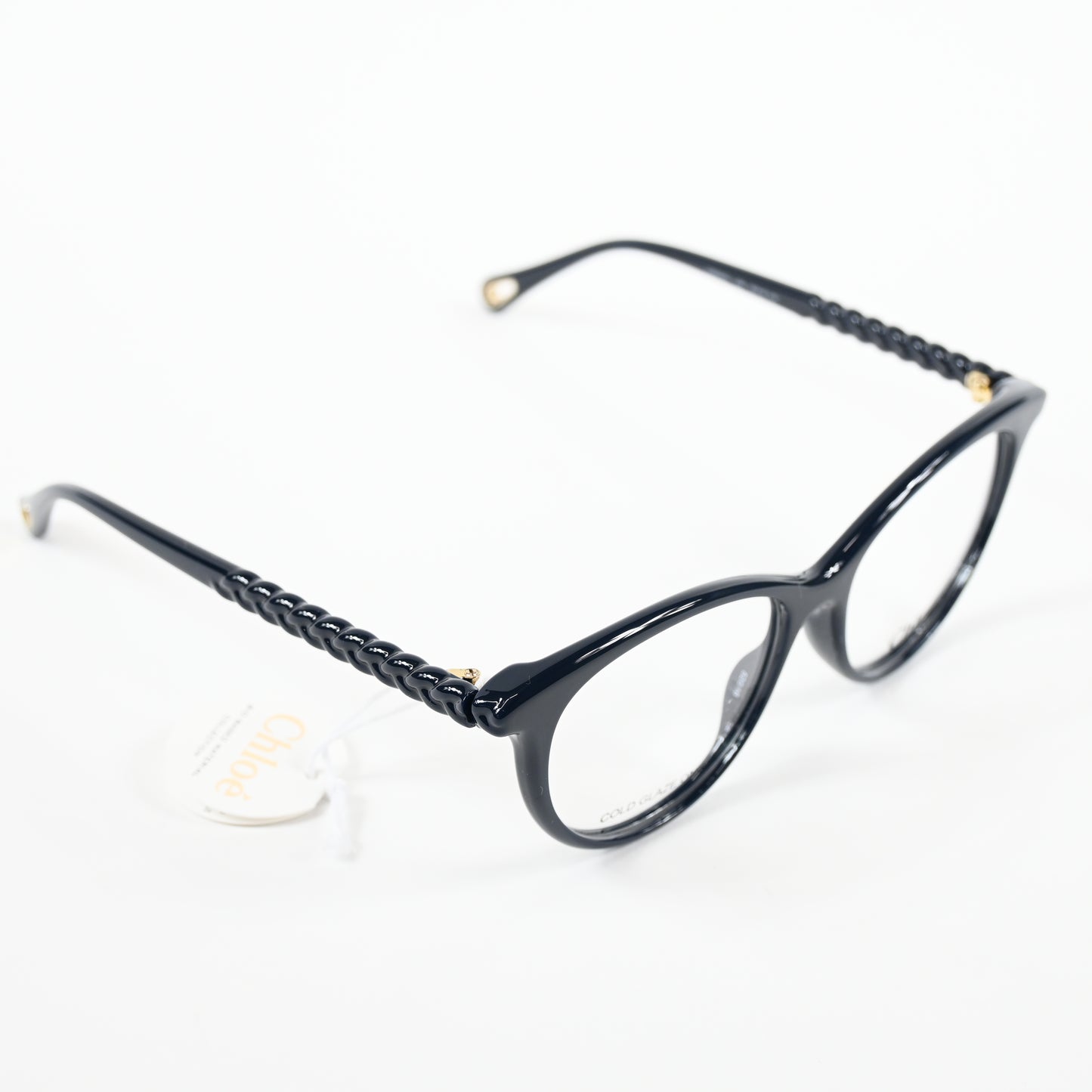 Chloe CH0005O 008 Mens Authentic Eyeglasses Dark Blue, 52-16mm - New