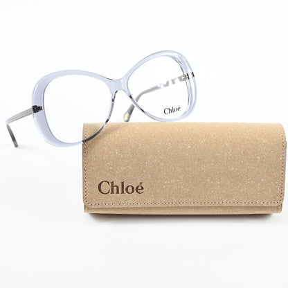 Chloe CH0011O 003 Womens Authentic Eyeglasses Clear Gray, 56-13mm - New