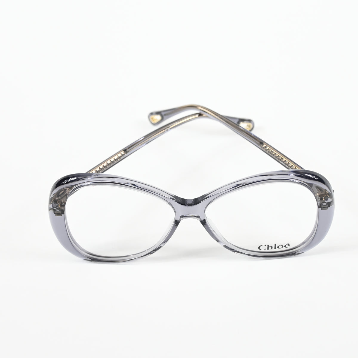 Chloe CH0011O 003 Womens Authentic Eyeglasses Clear Gray, 56-13mm - New