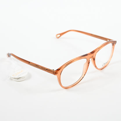Chloe CH0010O 004 Womens Authentic Eyeglasses Clear Orange, 54-16mm - New