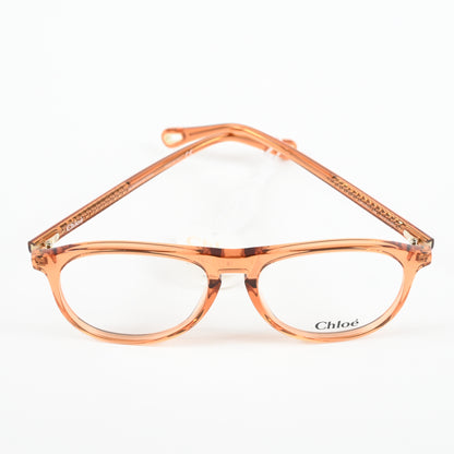 Chloe CH0010O 004 Womens Authentic Eyeglasses Clear Orange, 54-16mm - New