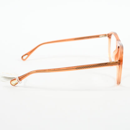 Chloe CH0010O 004 Womens Authentic Eyeglasses Clear Orange, 54-16mm - New