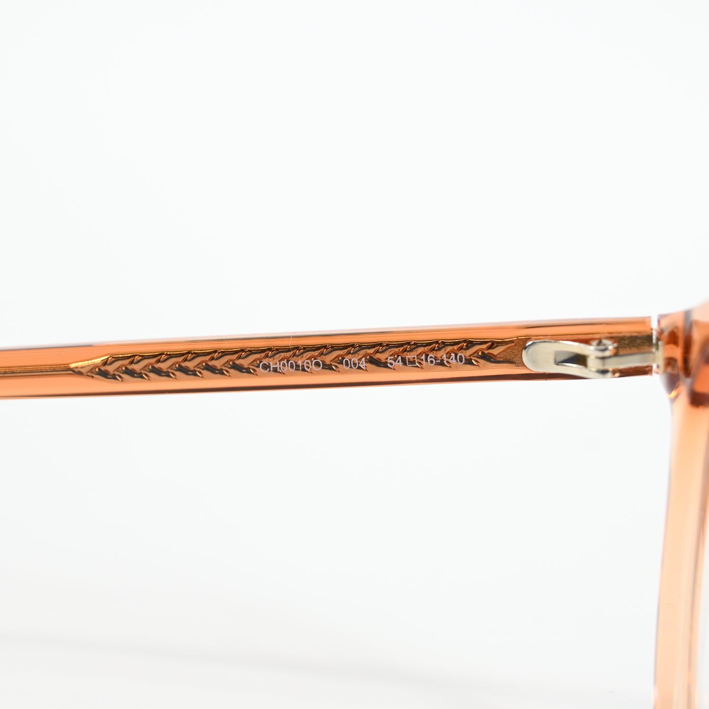Chloe CH0010O 004 Womens Authentic Eyeglasses Clear Orange, 54-16mm - New