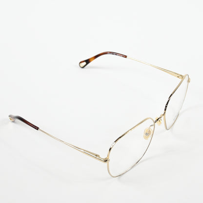 Chloe CH0023O 001 Mens Authentic Eyeglasses Gold, 59-17mm - New