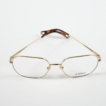 Chloe CH0023O 001 Mens Authentic Eyeglasses Gold, 59-17mm - New