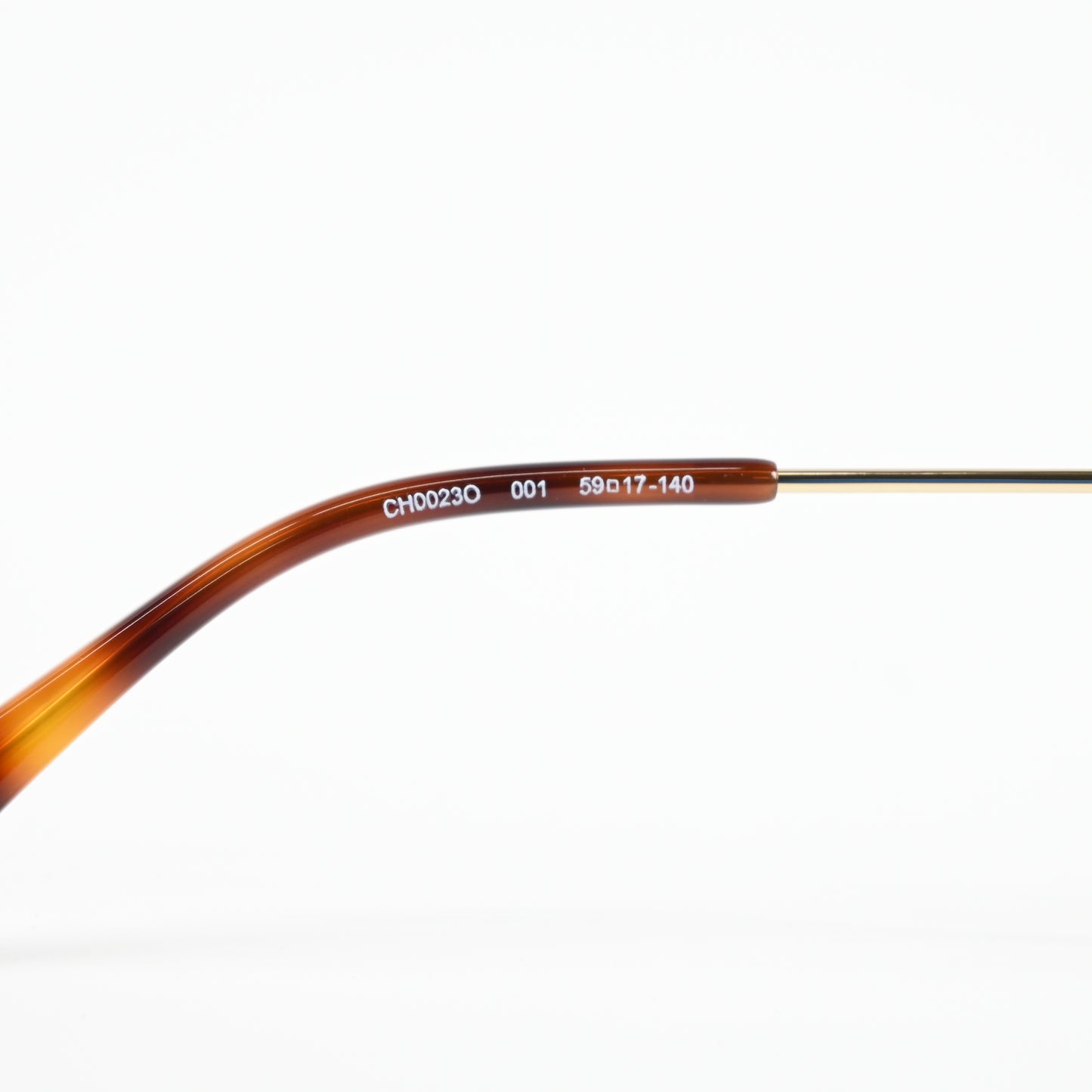 Chloe CH0023O 001 Mens Authentic Eyeglasses Gold, 59-17mm - New